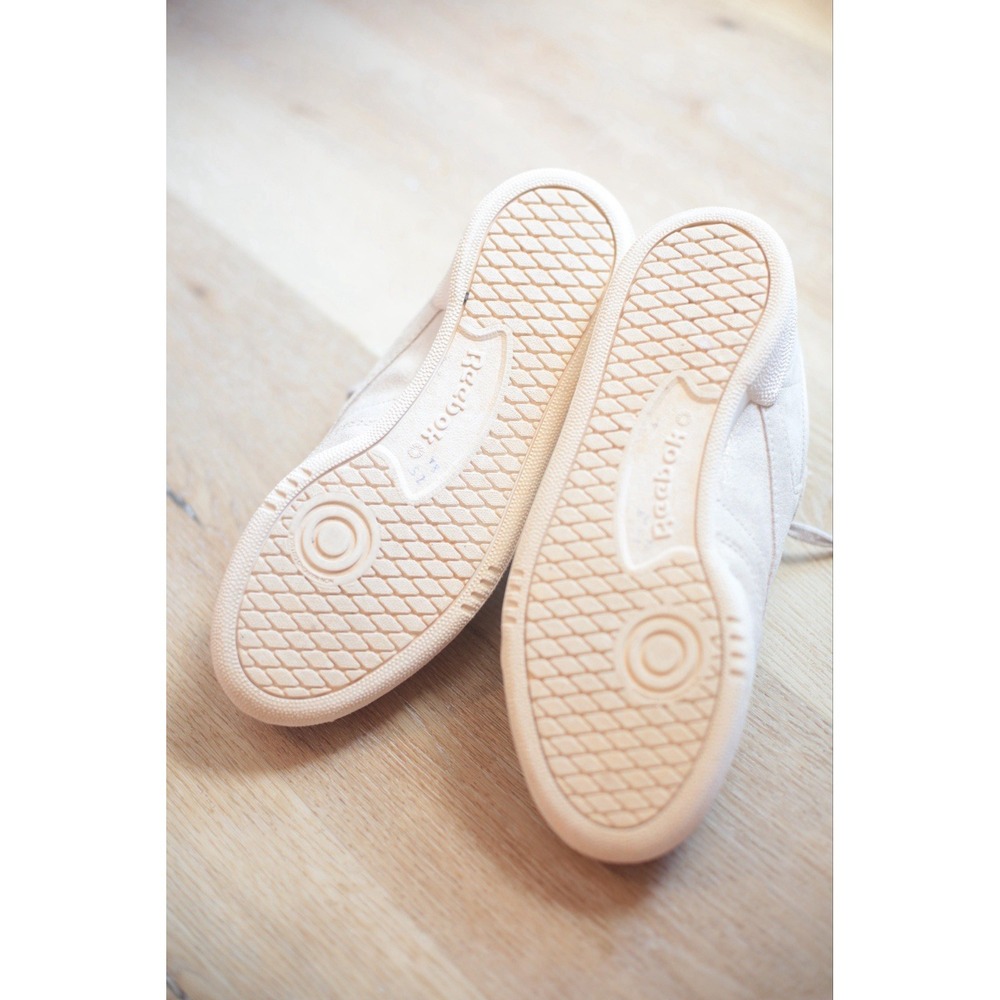 Reebok Club C 85 Chalk Beige Sneakers Women's Size 8.5 EU 39 Vintage Style - Picture 8 of 9